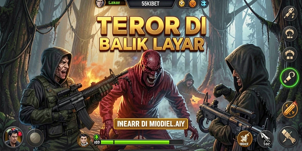 Gameplay menegangkan di dalam dunia horor 55KBET.