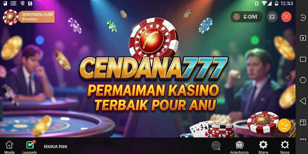 Screenshot CENDANA777 menampilkan aksi seru permainan Kasino yang mengasyikkan.