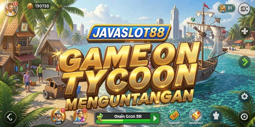 Tampilan menawan dari gameplay Tycoon JAVASLOT88.