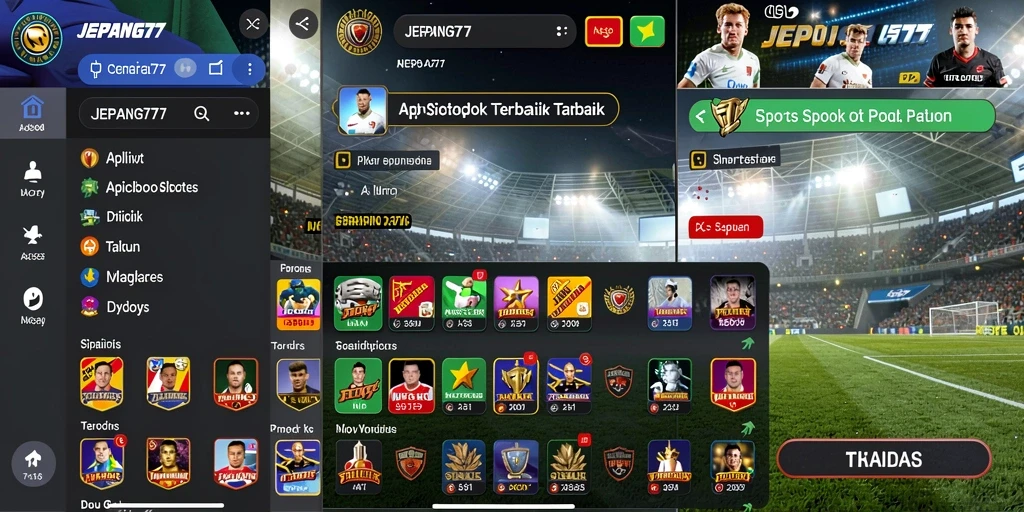 Tampilan atraktif dari gameplay Sportsbook JEPANG77.
