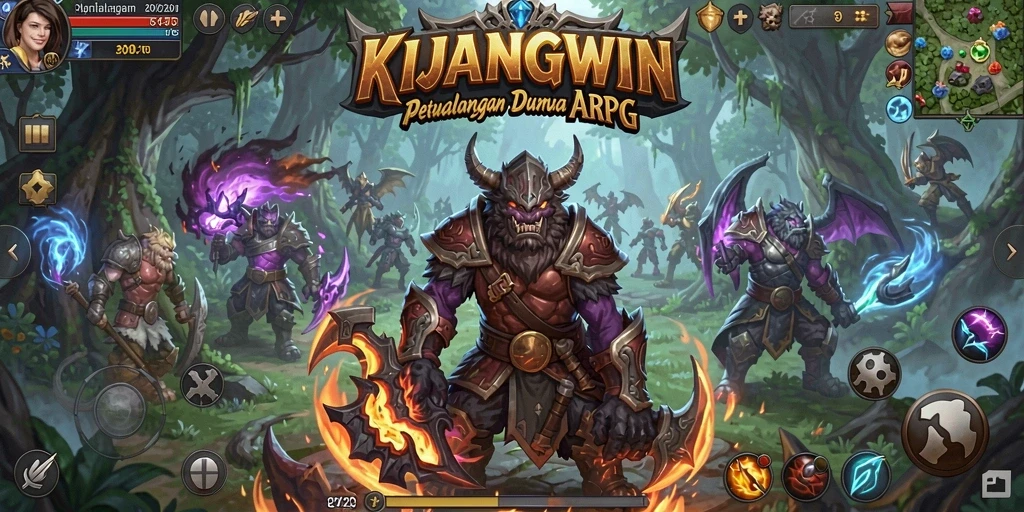 Gameplay KIJANGWIN yang mendebarkan dan seru untuk dimainkan.