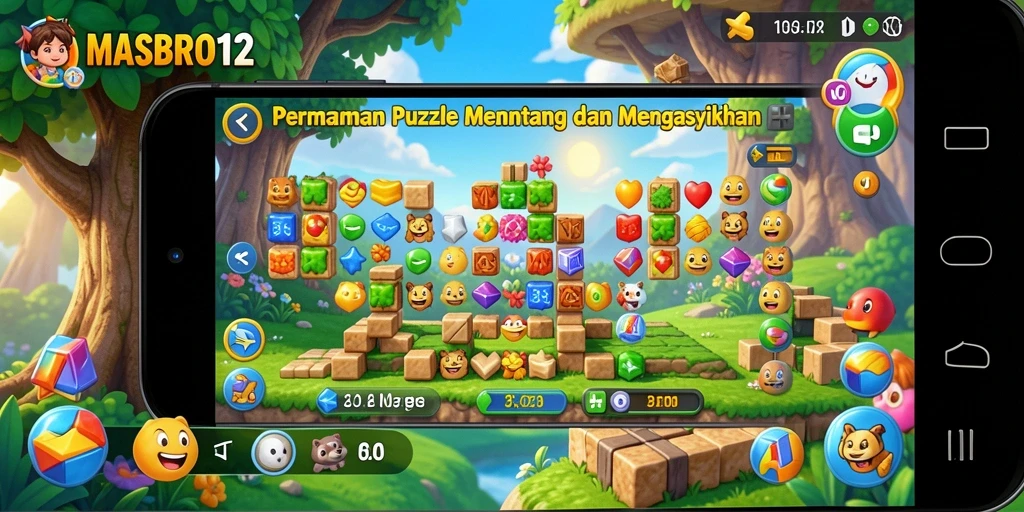 Tampilan gameplay menarik dari <strong>MASBRO12</strong> yang menantang pikiran.