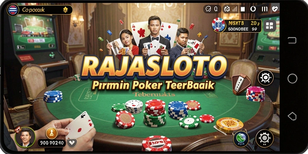 Tampilan gameplay seru dan interaktif di RAJASLOTO.