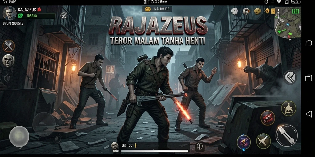 Gameplay menegangkan dalam suasana gelap yang mencekam.