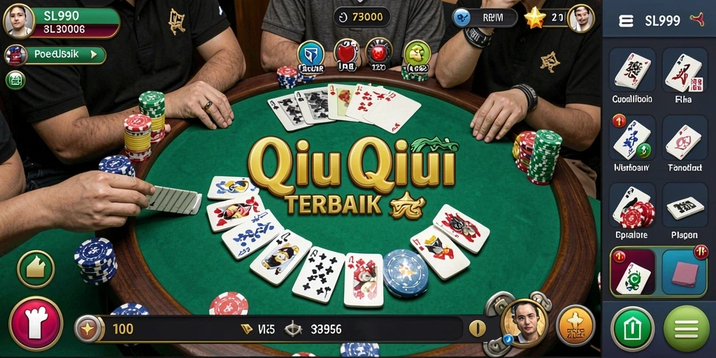 Tampilan gameplay QiuQiu yang seru di SL999.