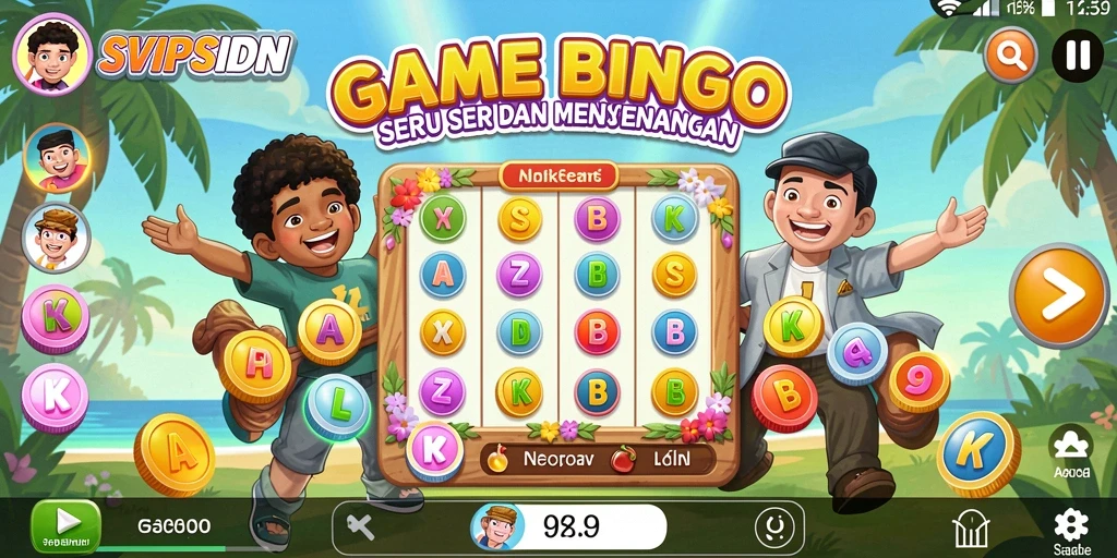 Tampilan gameplay SVIPSIDN yang seru dan interaktif.