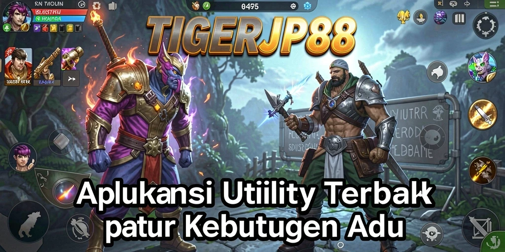 Antarmuka pengguna TIGERJP88 yang sederhana dan efektif.