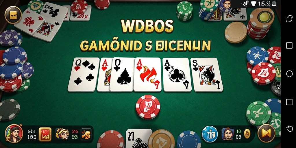 Gameplay seru dari game Domino WDBOS yang penuh tantangan.